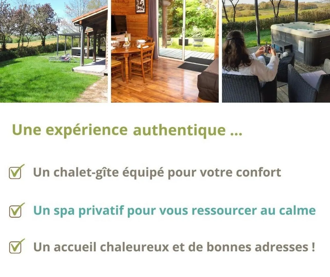 Les Chalets De Barruerot - Spa Peyrusse-Grande Holiday home