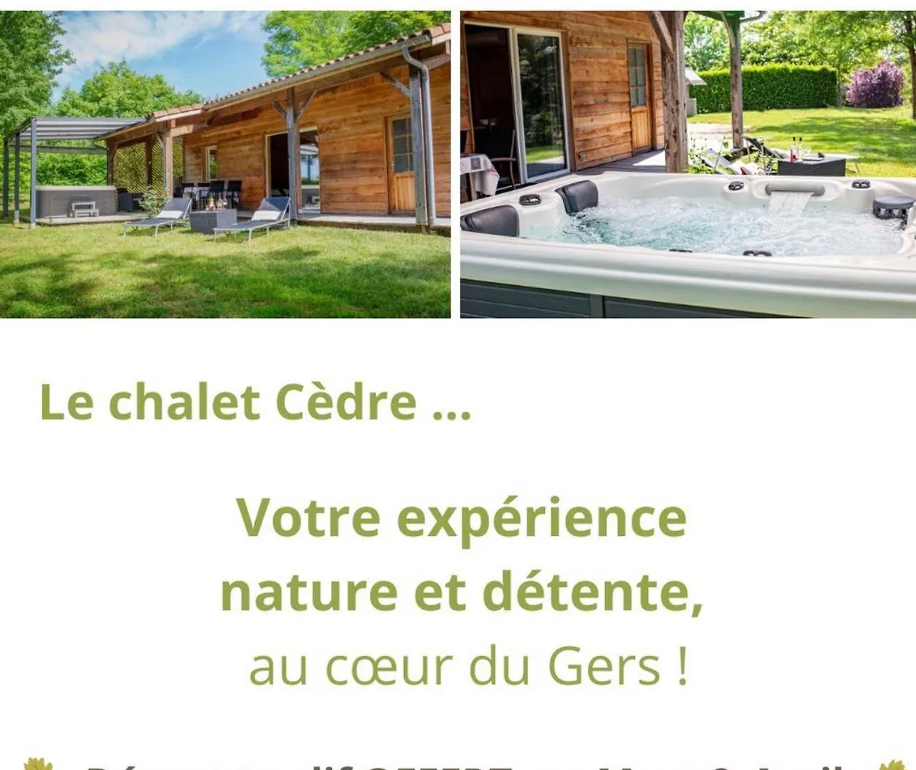 Les Chalets De Barruerot - Spa Peyrusse-Grande