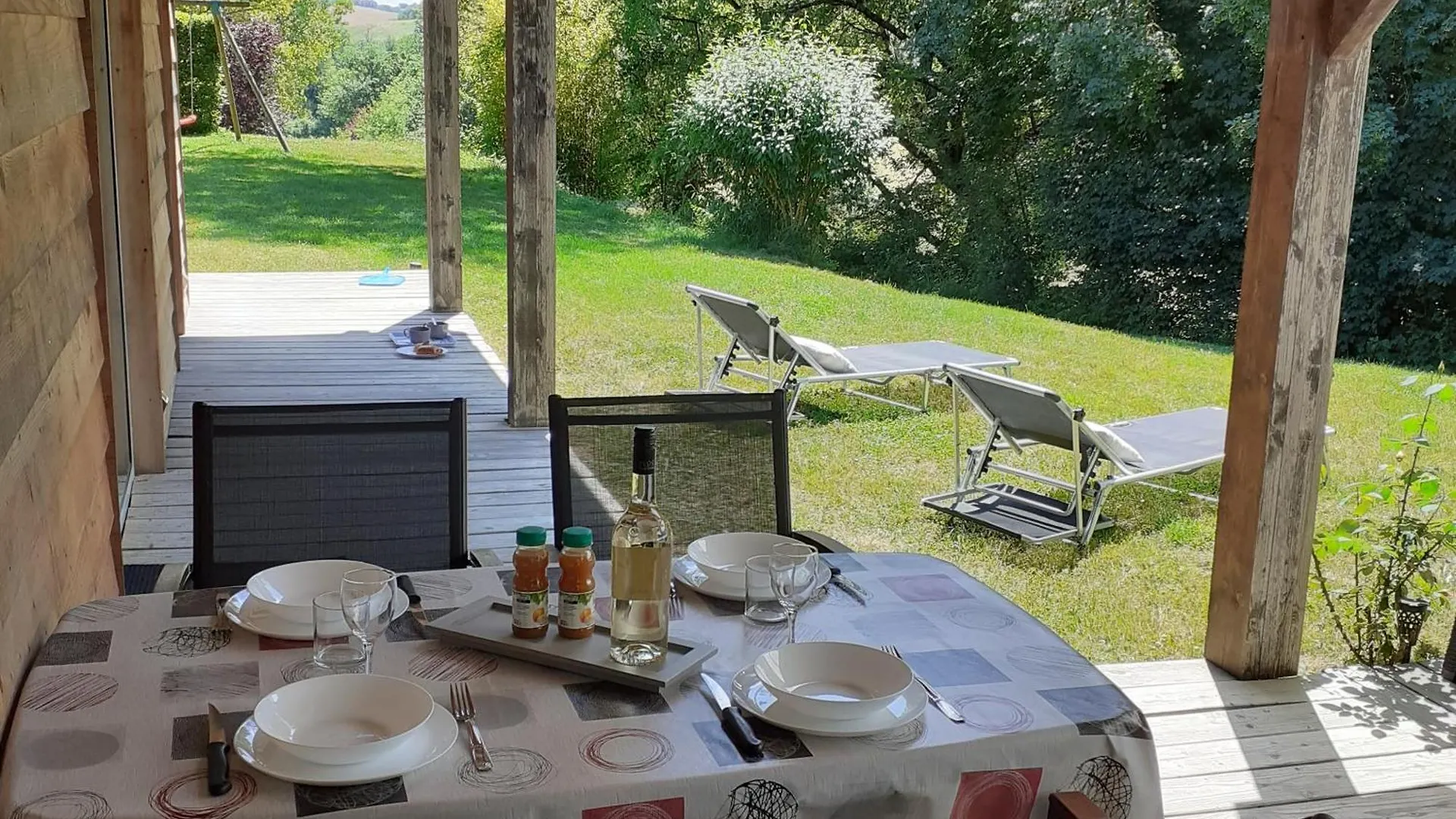 Chalet Cedre - Les Chalets De Barruerot - Spa Jacuzzi Privatif Peyrusse-Grande